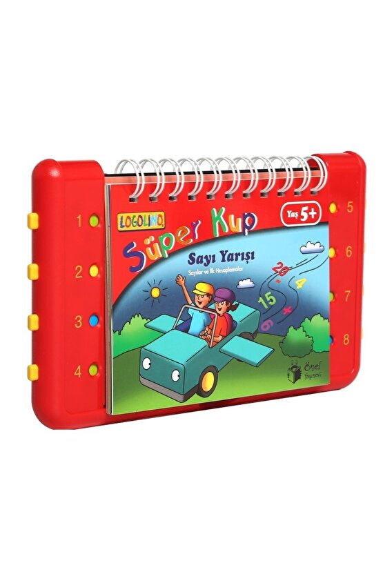 Akıllı Düğmeler - SüperKUP 5+ Yaş Başlangıç Seti- Sayı Yarışı + Mantık Yarışı