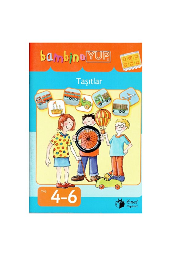 BambinoYUP 4-6 Meslekleri ve Taşıtları Öğreniyorum Kitapları (Kontrol Kutusu Dahil Değildir)