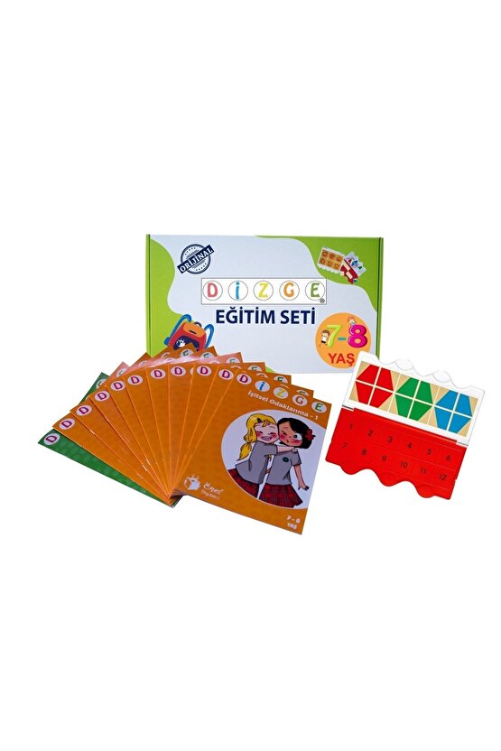 Dizge 7-8 Yaş Görsel Ve İşitsel Zeka Geliştirici Set (11 KİTAPÇIK 1 KONTROL KUTUSU)