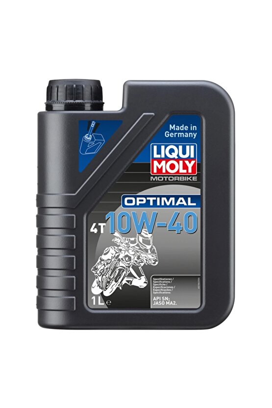 10w40 4t Motosiklet Motor Yağı 1 Litre (21862)