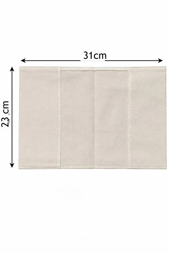 4lü Şans ve Bereket Getiren Tukan Kuşu Bez Defter Kitap Koruyucu Ayraç