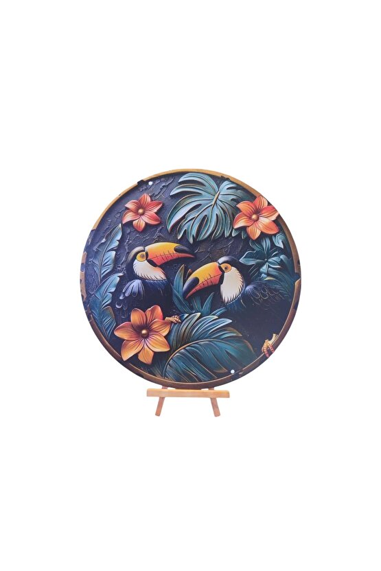 Şımartan Tukan Kuşları Duvar Tablosu