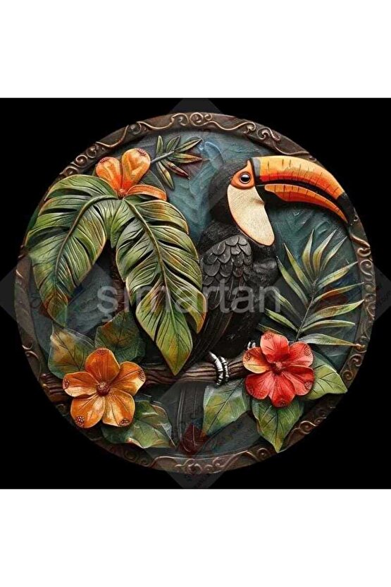 ŞANS GETİRDİĞİNE İNANILAN , UĞURLU TUKAN KUŞU.