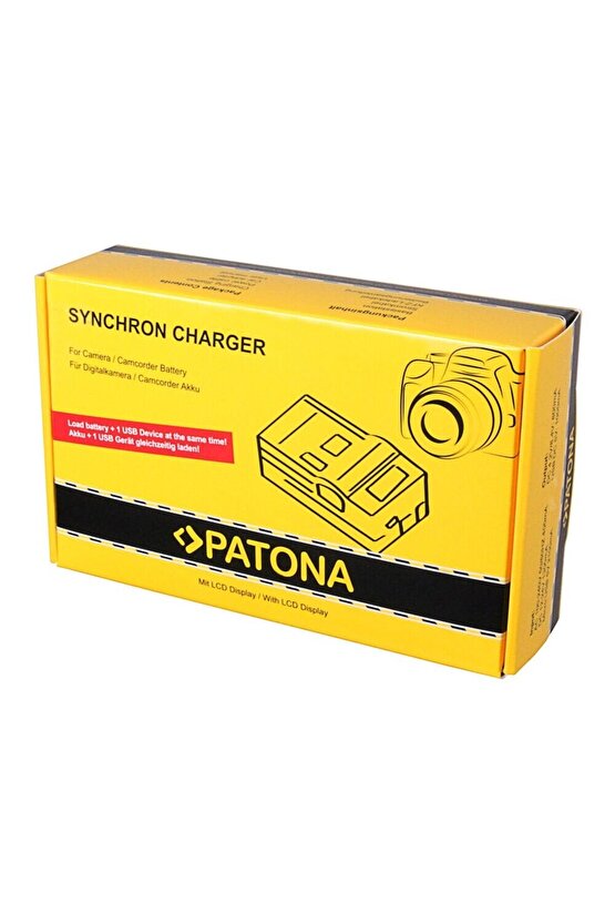 Senkron LCD Ekranlı USB Şarj Cihazı Nikon ENEL15 Için