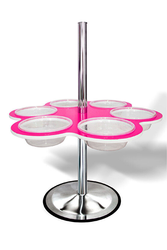 Kum Boyama Standı - Çocuklar Için Oyun Aktivite Kum Havuzu - Pembe