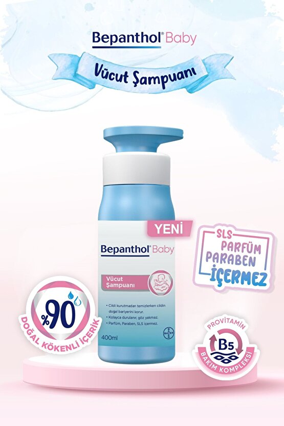 Baby Vücut Şampuan 400ml 8699546340095