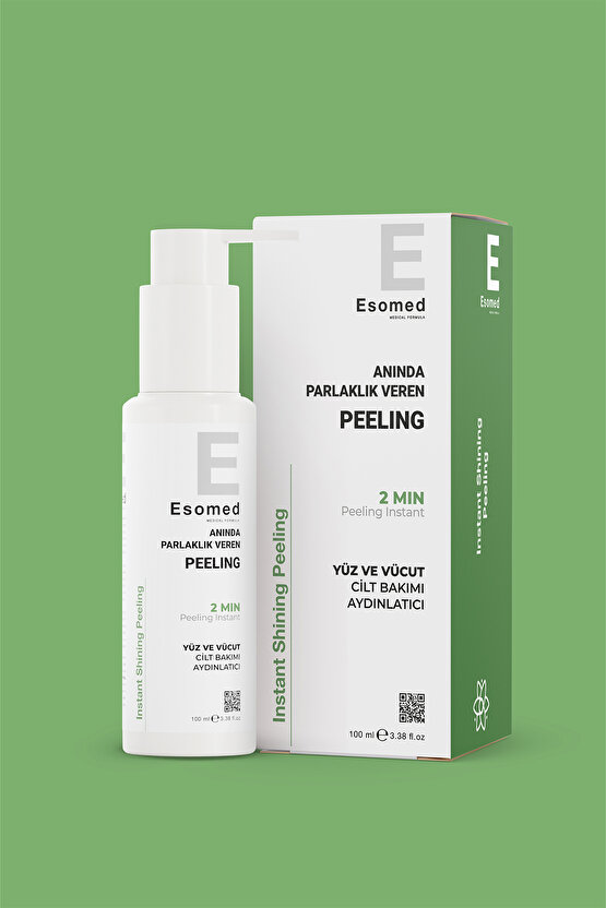 Instant Shining Peeling 100 ml – Anında Parlaklık, Yumuşaklık ve Cilt Yenileyici Bakım