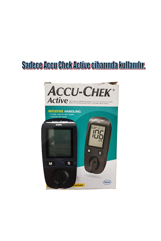 Accu-Chek Şeker Strip Active 50li 2 Adet