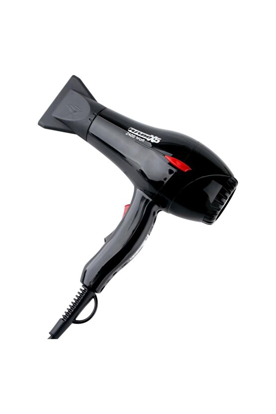 DN 7105 X5 Turbo Siyah Profesyonel Fön Makinesi