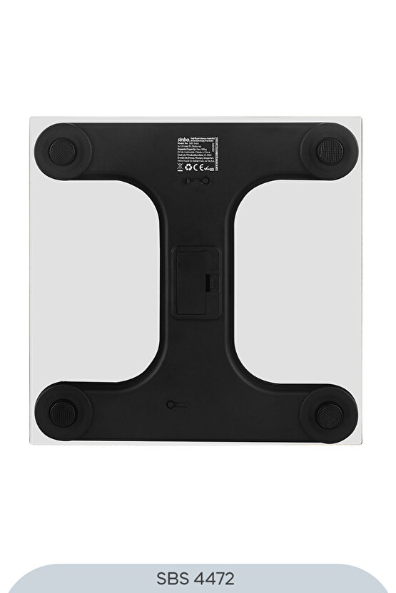 SBS-4472 Bluetooth Dijital Yağ Su Kas Vücut Kitle Endeksi Kilo Ölçer Tartı Baskül