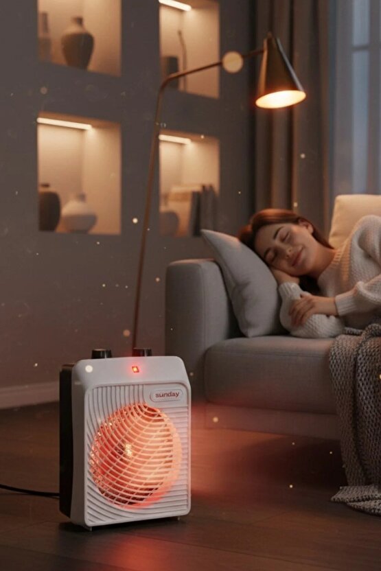 Fanlı Isıtıcı Kare Kutu Fan 2000w SFH-03