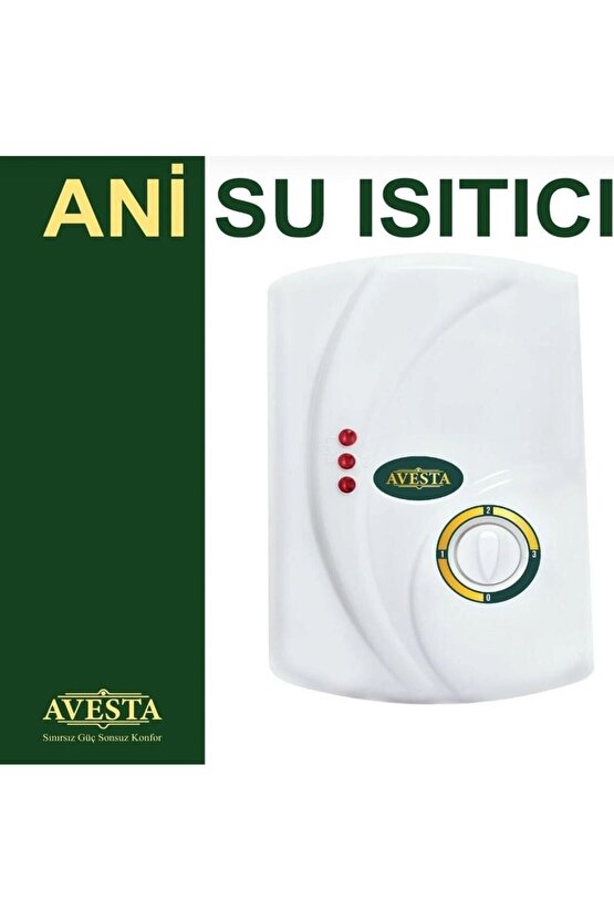 Lunaris Elektrikli Premiun 7 EmniyetliŞohben Ani Su Isıtıcısı