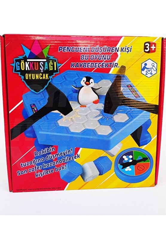 Penguen Düşürme Oyunu Buz Tuzağı Oyunu Buz Kırma Çocuk Zeka Ve Strateji Oyunu