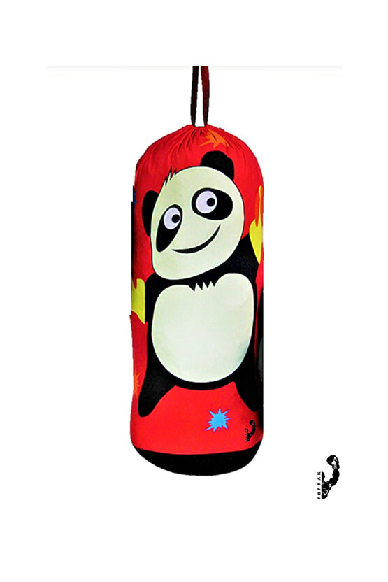 Eldiven Hediyeli 2-6 Yaş Çocuklar İçin Boks Torbası İçi Dolu Toprak Sport