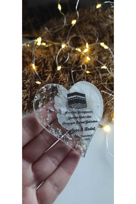 BİRGÜLCE Hac Kabe Umre Hediyelik Magnet 15 Adet Epoksi Magnet Hatıra Hediyelik