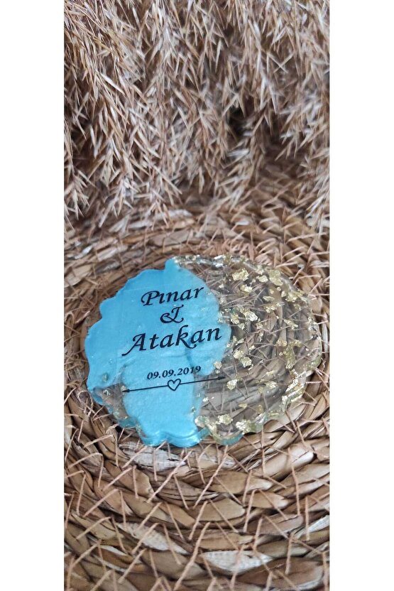 Epoksi Magnet 15 Adet Söz Nişan Kına Nikah Özel Gün Hatıra Hediyelik