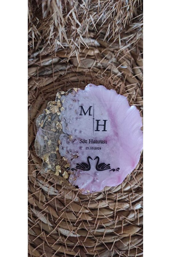 Epoksi Magnet 15 Adet Söz Nişan Kına Düğün Özel Gün Hatıra Hediyelik