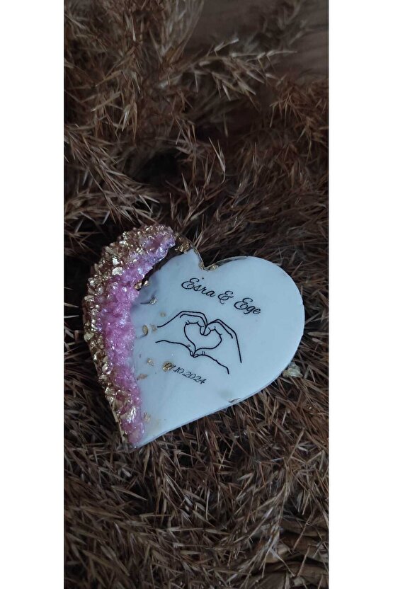 Epoksi Magnet 15 Adet Söz Nişan Kına Nikah Özel Gün Hediyelikleri