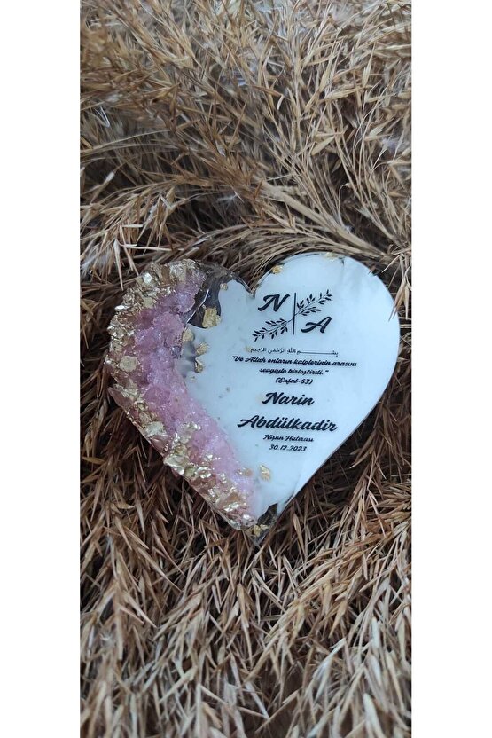 En Hayal Atölyem Epoksi Hediyelik Magnet 20 Adet Özel Tasarım Söz-nişan-nikah-kına-mevlüt-mezuniyet