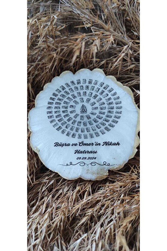 En Hayal Atölyem Epoksi Magnet 20li Özel Tasarım Esmaül Hüsna Söz-nişan-nikah-kına-mevlüt