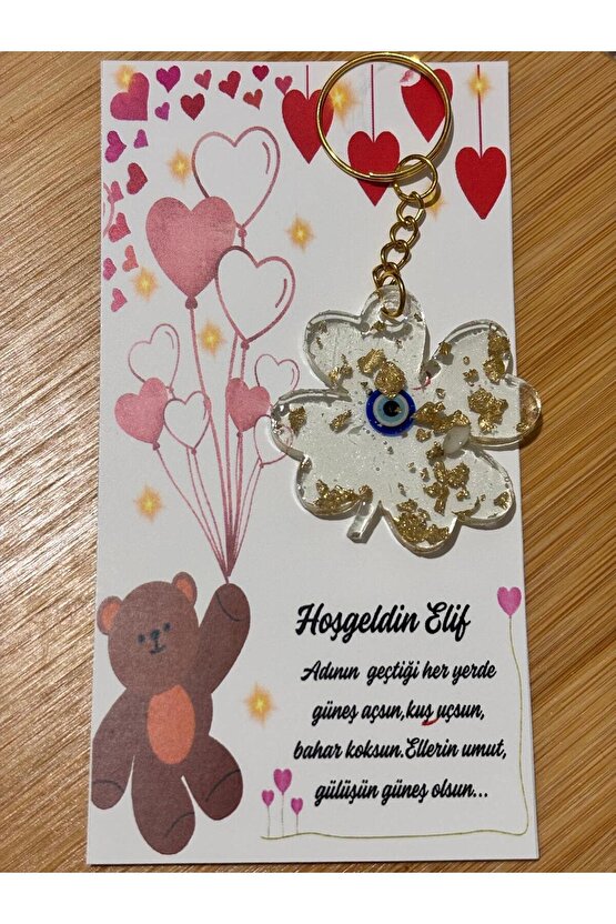 Hediyelik Anahtarlık 15 Adet Doğum Günü Hatırası Baby Shower Bebek Mevlüdü