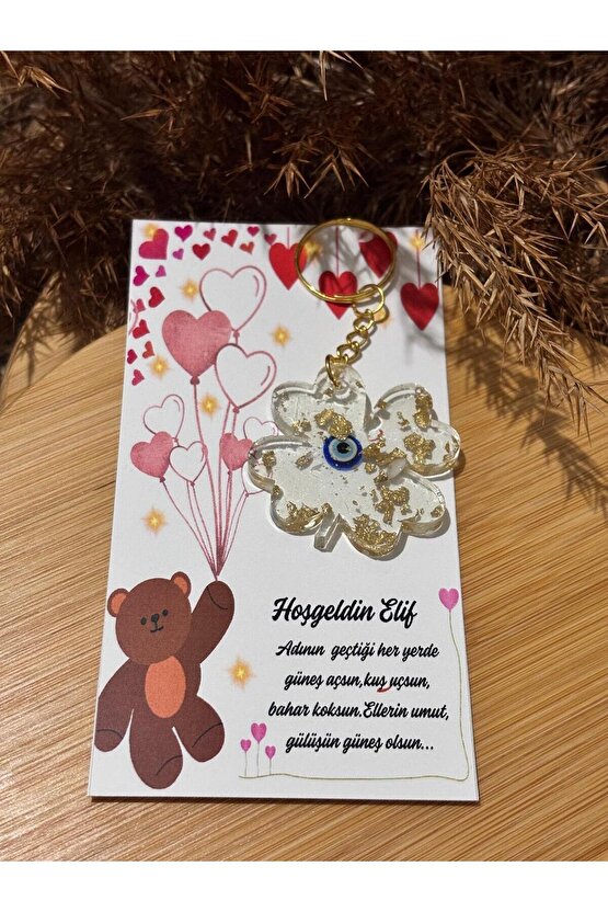 Hediyelik Anahtarlık 15 Adet Doğum Günü Hatırası Baby Shower Bebek Mevlüdü