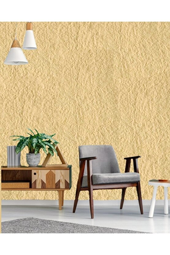 LUXURY SERİSİ LUXİZO-003 Simli SARI - 5 mt2 - Organik Dekoratif Yalıtım Sıvası