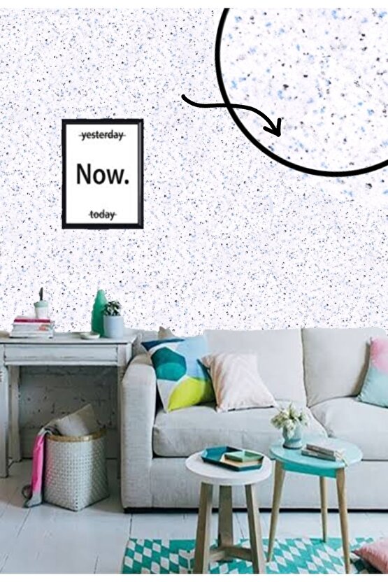 Organik Ipek Sıva - Dekoratif Yalıtım Sıvası - Ses & Isı & Nem Yalıtımı - Izo-041 - 4 M2