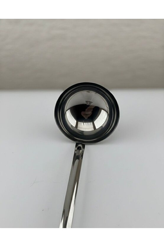 Paslanmaz Çelik Profesyonel Kepçe - 40 cm Endüstriyel Mutfak Servis Gereci 1810 304 (3)