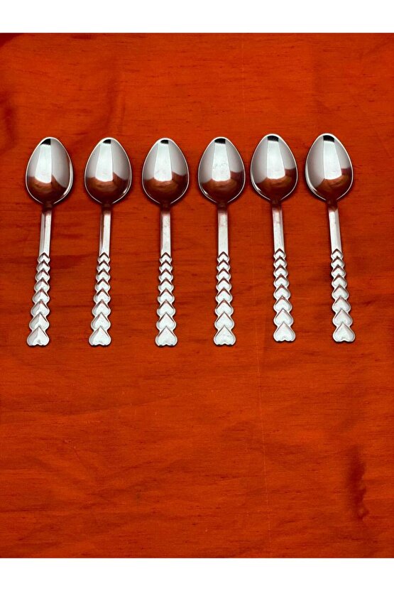 Kalpli 6lı Yemek Kaşığı - 6 Adet