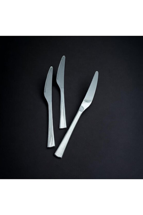 6 Lı Yemek Bıçağı Düz Model