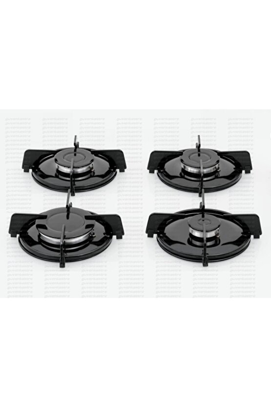 24 Parça Cam Ocak Izgara Takımı Her Marka Için Uyumlu