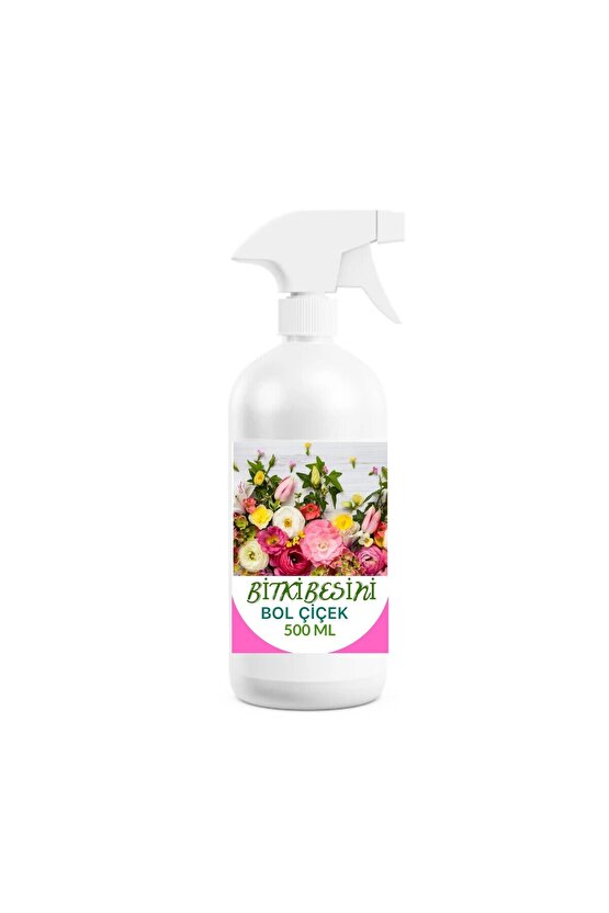 Bol Çiçeklenme Besini 500 ml Büyük ve Sağlam Çiçekler için Yüksek Kalite