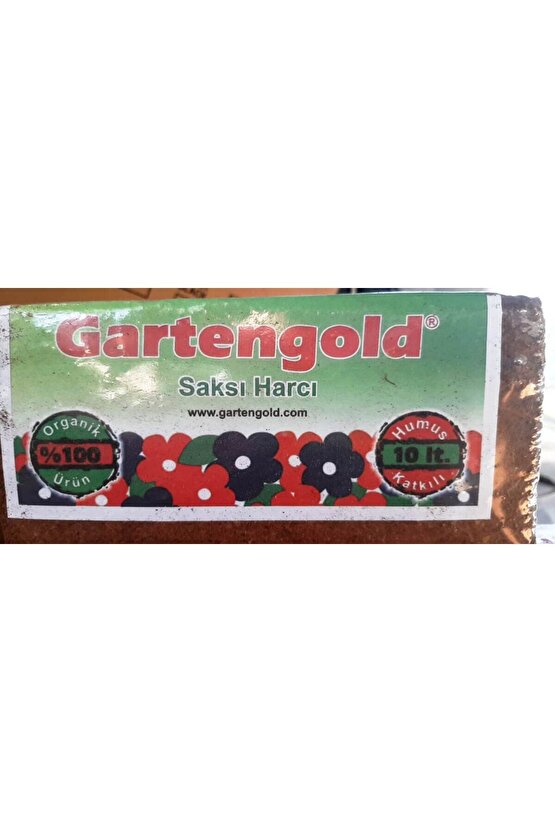 Gartengold saksı harcı cocopeat 650 gram 10 litre