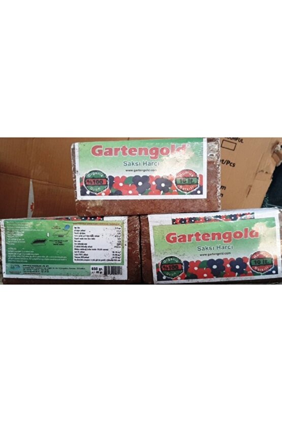 Gartengold saksı harcı cocopeat 650 gram 10 litre