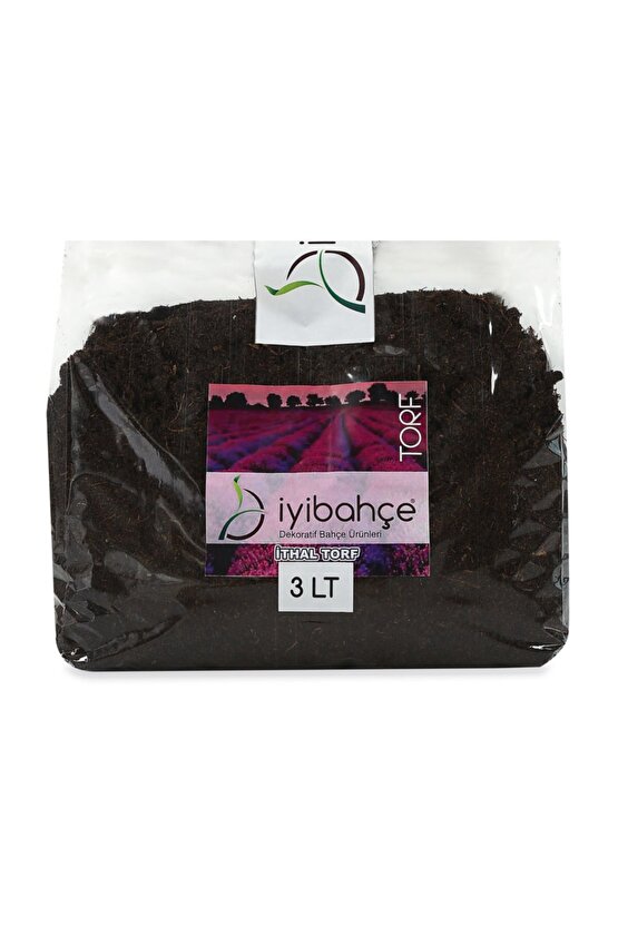 İthal İnce Tanecikli Torf 3 lt