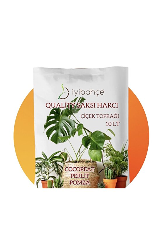 QUALITY SAKSI HARCI 10 LT Çiçek Toprağı