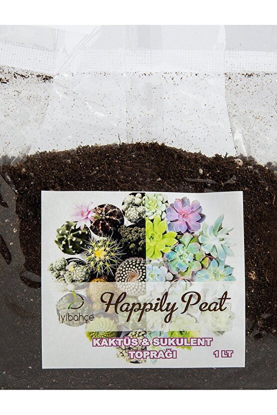 Happily Peat Kaktüs Sukulent Toprağı 1 L Kategori: Bahçe El Aleti Setleri