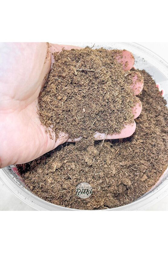 Sphagnum Torf İnce 5 Litre - Steril Yüksek Kalite İthal Bitki Toprağı Sphagnum Torfu Moss Peat