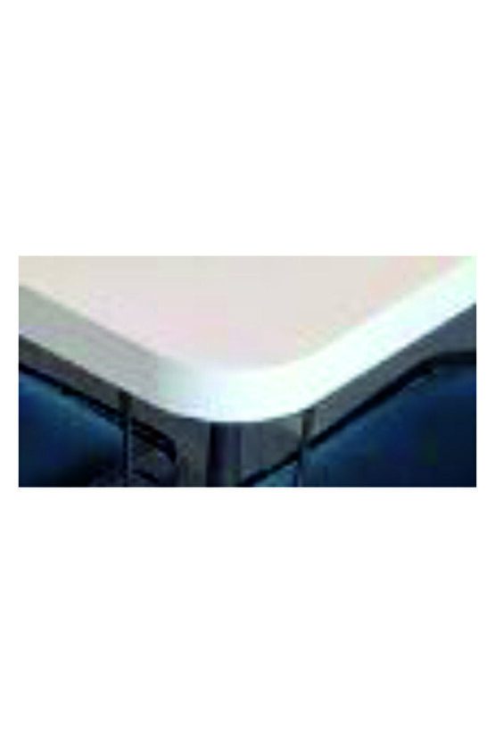 Metal Ayaklı 60x70cm KALINLIKLI (TEK MASA)Balkon Masası- Çalışma Masası -kafe masası BEYAZ 60X70