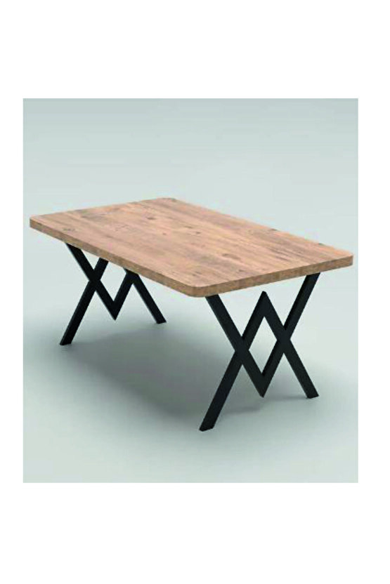 Mutfak Yemek Masası W Metal Ayak 70x110 Mutfak Yemek Masası