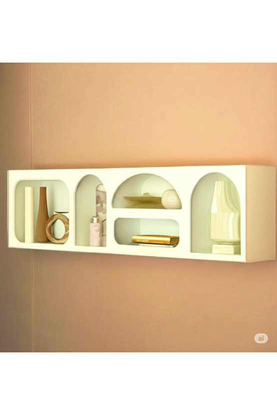 Bohem Modern Duvar RafıKitaplık