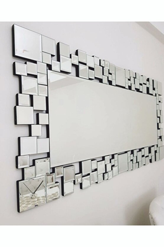 Dekor Kare Modern Lüx Ayna