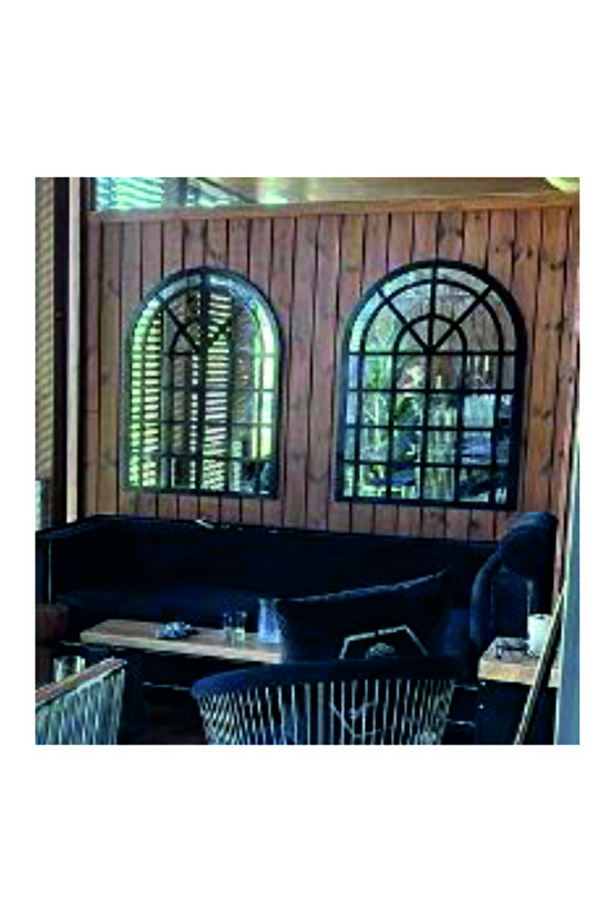 Dedeler Dekor Pencere Çerçeveli Dekoratif Ayna(1 ADET)