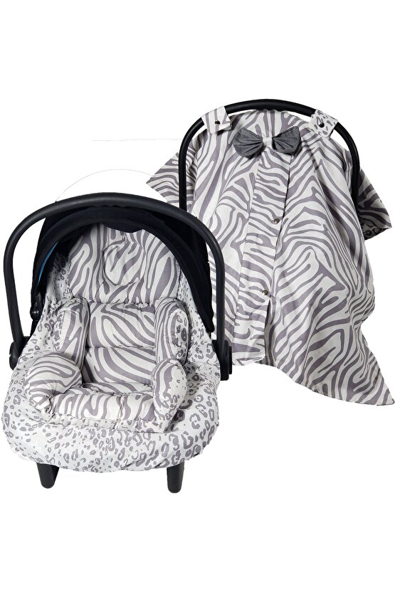 Puset Örtüsü, Puset Çarşafı, Ortopedik Puset Minderi 3 Lü Set BRİMİ COLLECTİON