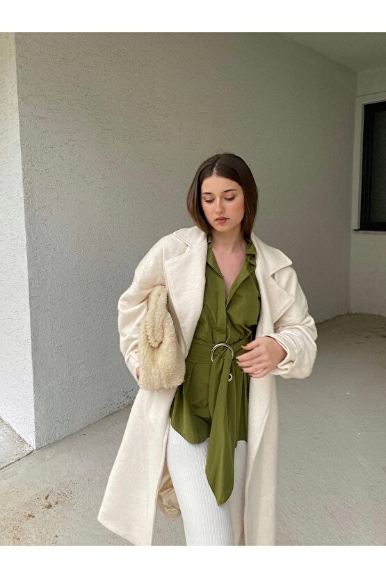 Heybes Kadın Peluş Teddy Clutch Çanta