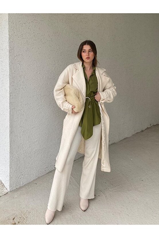 Heybes Kadın Peluş Teddy Clutch Çanta