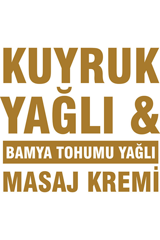 Kuyruk Yağlı & Bamya Tohumu Yağlı Krem 210 ml x 2 Kutu