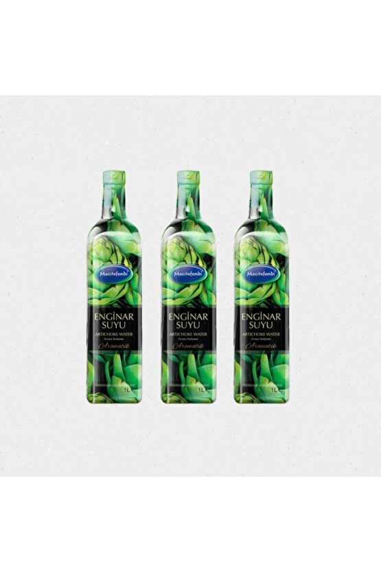 Enginar Suyu Cam Şişe 3 Adet X 1 Litre