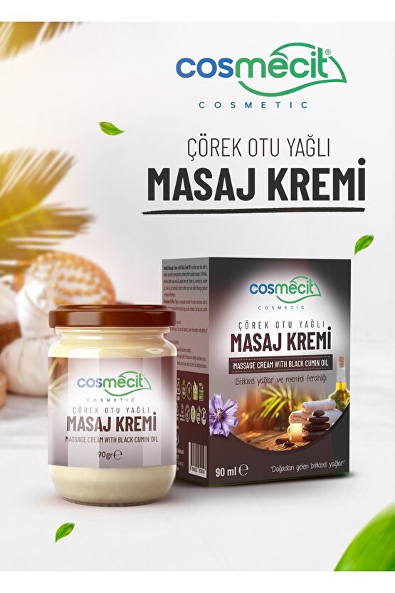 Çörek Otu Yağlı Masaj Kremi 90gr